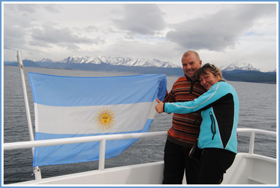 chichi chouchou avec drapeau argentin