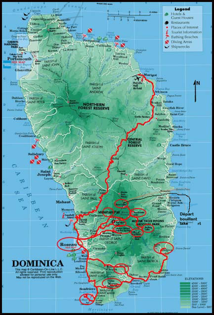 map bouillant lake dominique